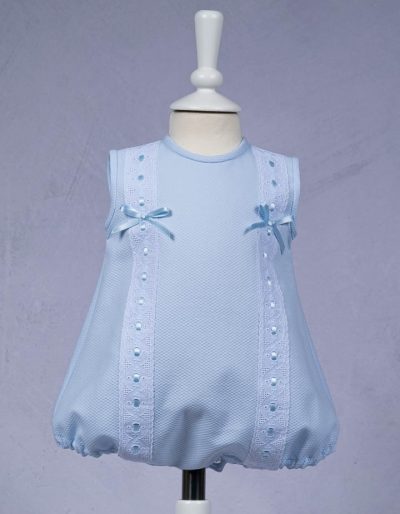 Pelele piqué pasacinta - Ref. B3727