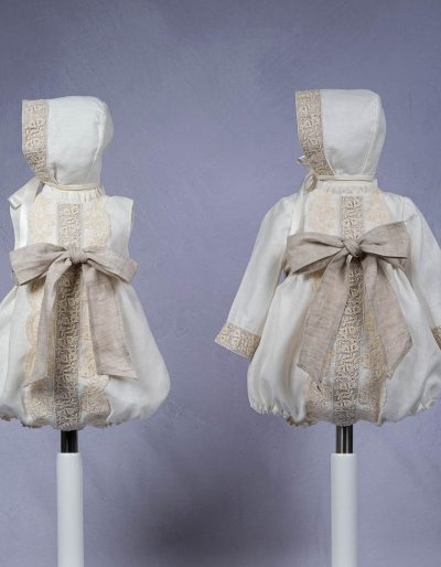 Pelele lino 100% con capota - Ref. B3926